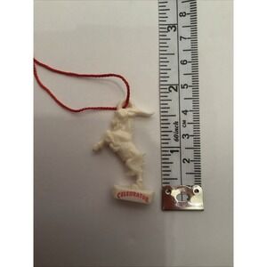 Ayinger Celebrator Doppelbock Beer Plastic Ram Bottle Charm Christmas Ornament